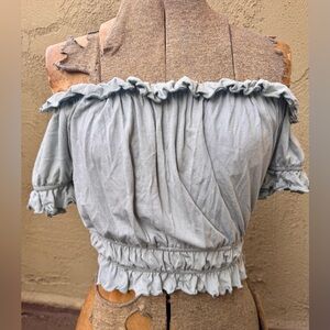 Milkmaid crop top